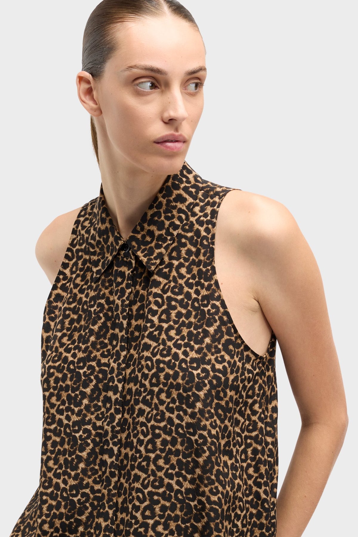 Blusa Mujer Sleeveless Button Down | 7 for all mankind