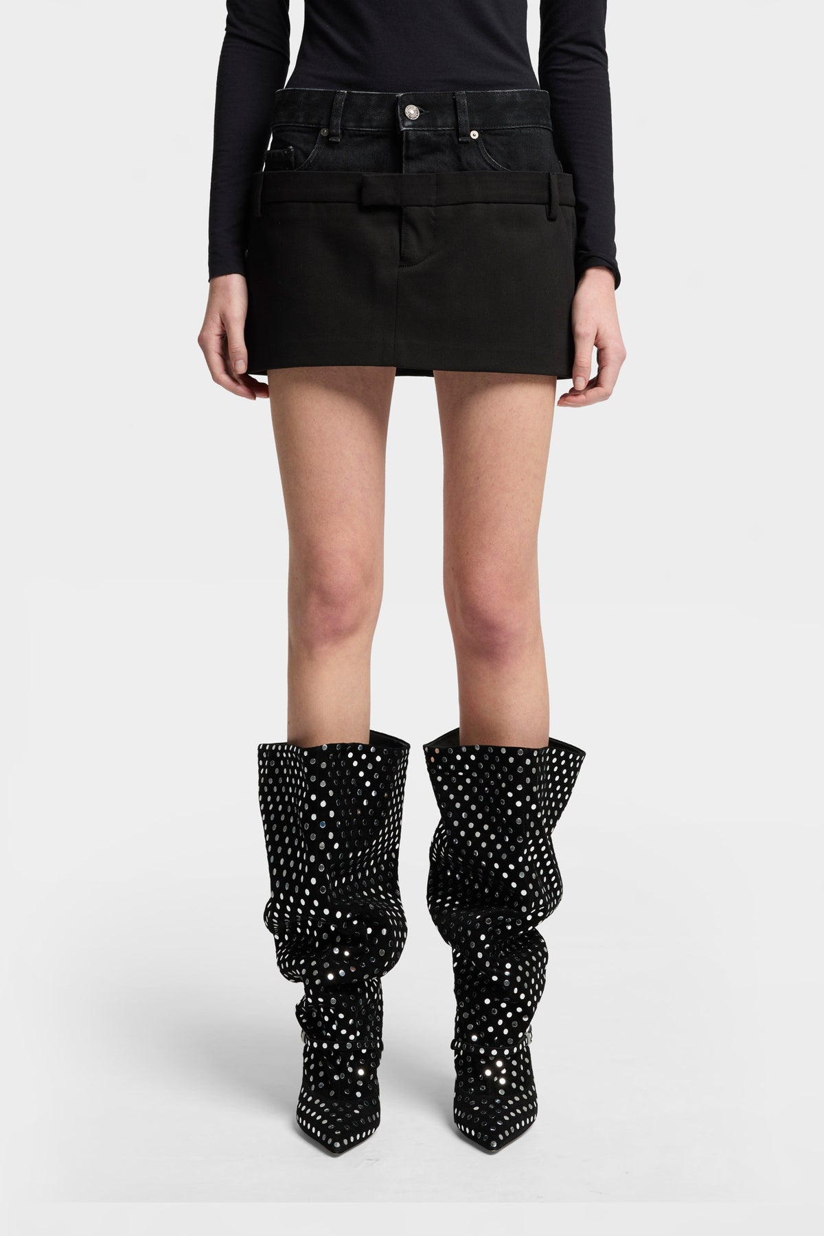Falda Mujer Double Waist Skirt | 7 for all mankind