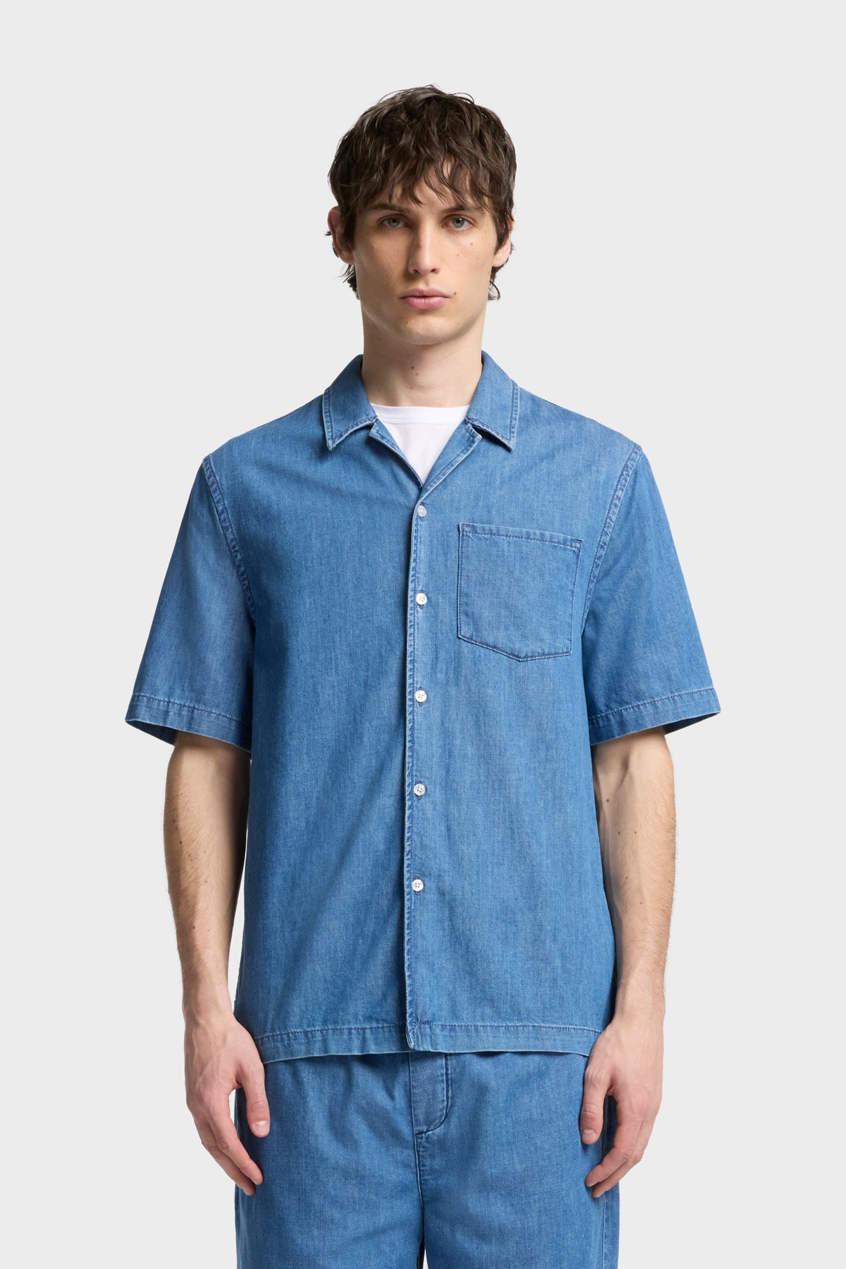 Camisa Hombre Leisure Camp Shirt | 7 for all mankind