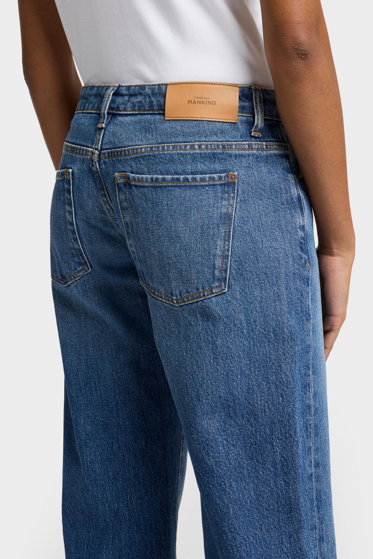 Jeans de Mujer Mankind Low Straight | 7 for all mankind