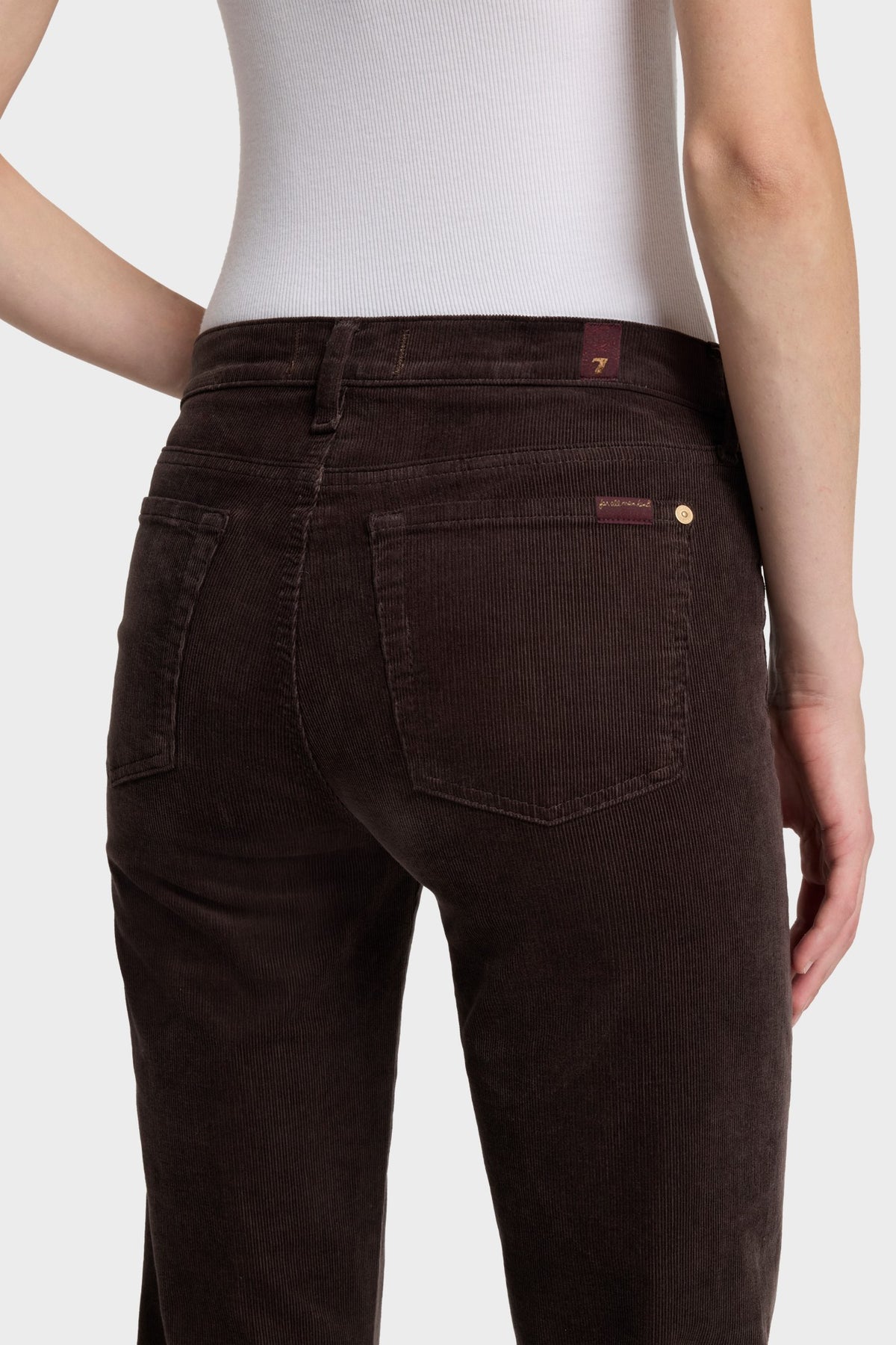 Pantalón de Mujer Corduroy Twisted Tailorless Dojo | 7 for all mankind