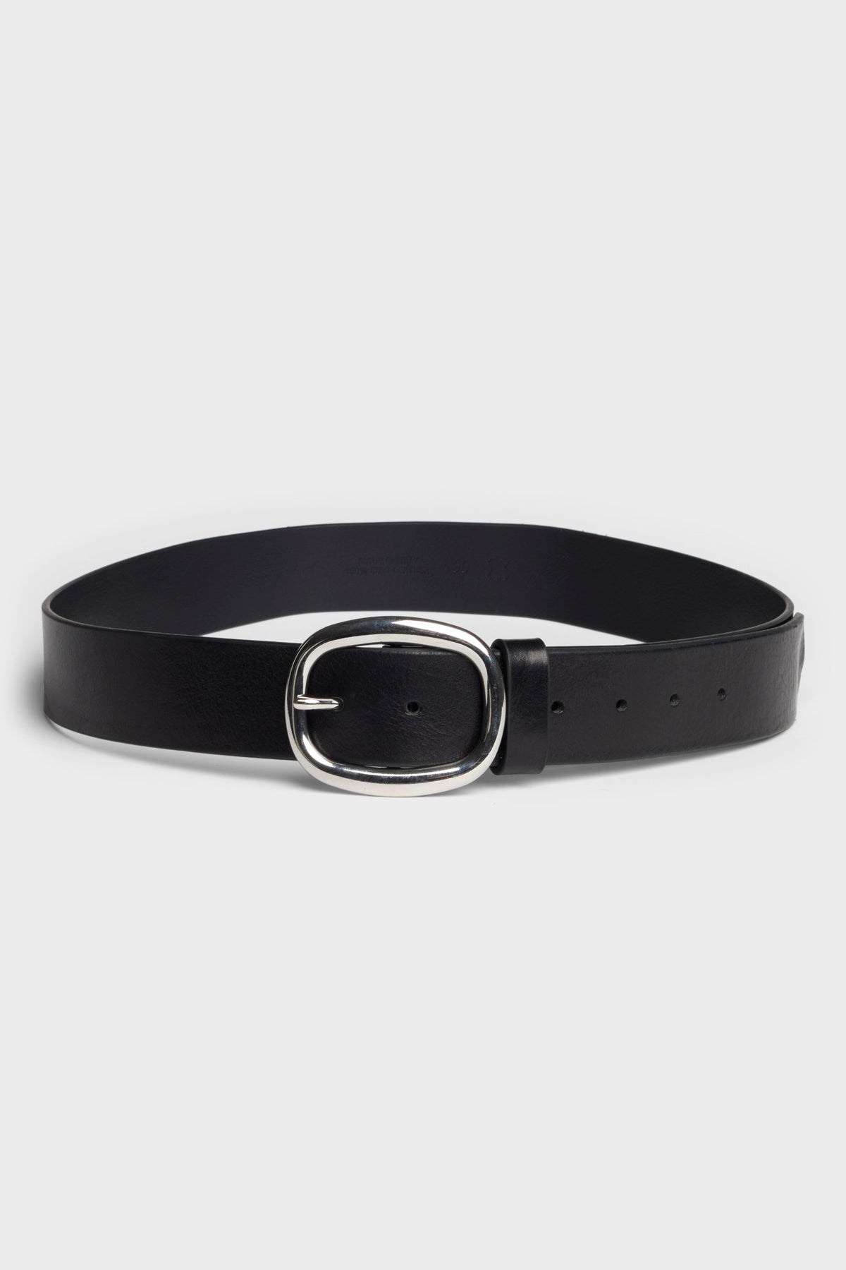Cinturón italiano con hebilla ovalada mujer | 7 For All Mankind