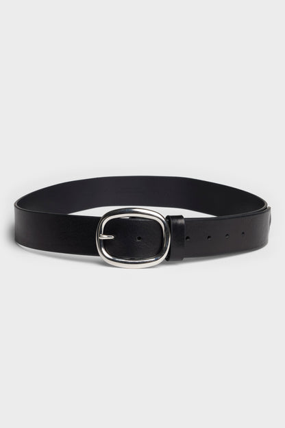 Cinturón italiano con hebilla ovalada mujer | 7 For All Mankind