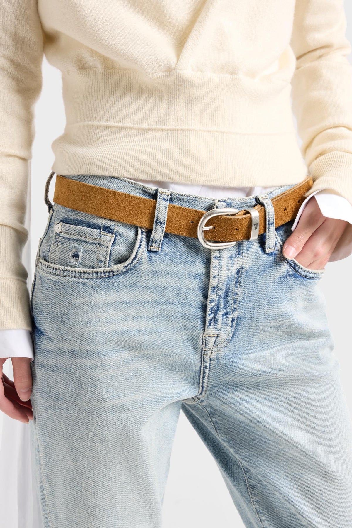 Cinturón western italiano Mujer | 7 for all mankind