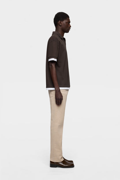 Polo Hombre Double Layer Polo | 7 for all mankind