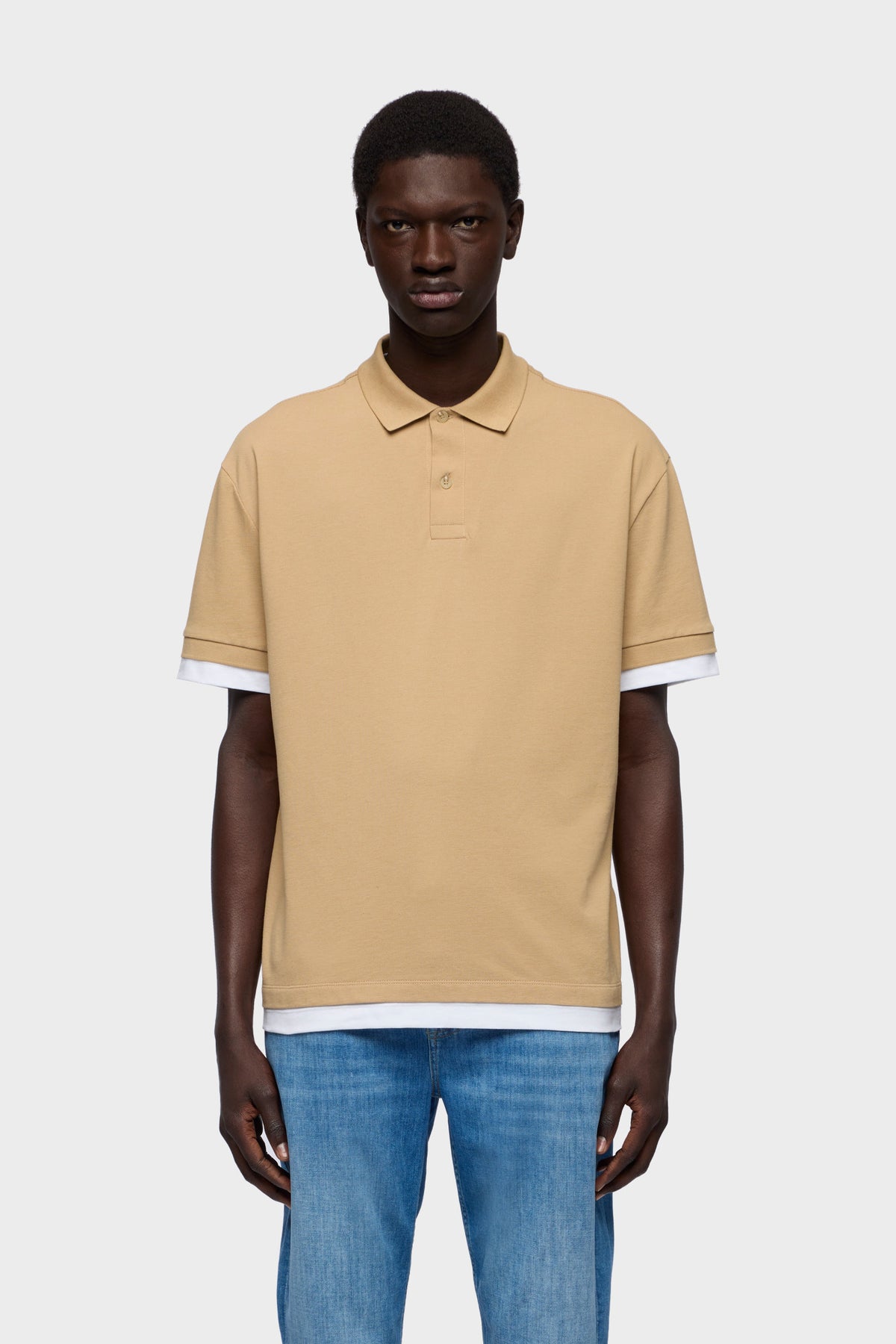 Polo Hombre Double Layer Polo | 7 for all mankind