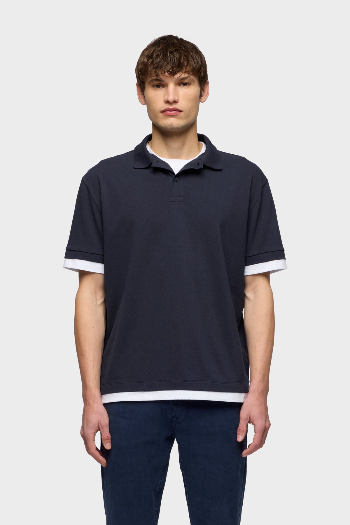 Polo Hombre Double Layer Polo | 7 for all mankind