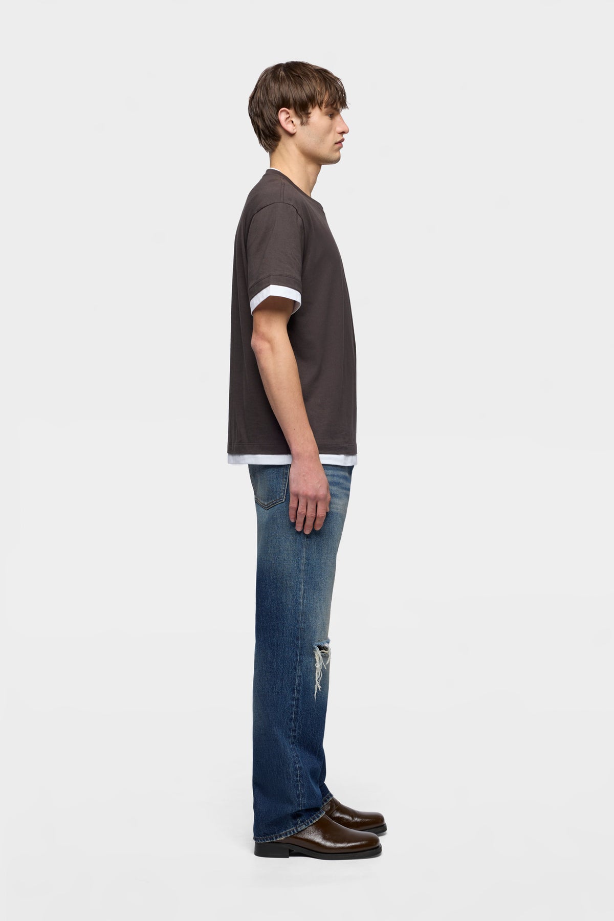 Playera Hombre Double Layer Tee | 7 for all mankind