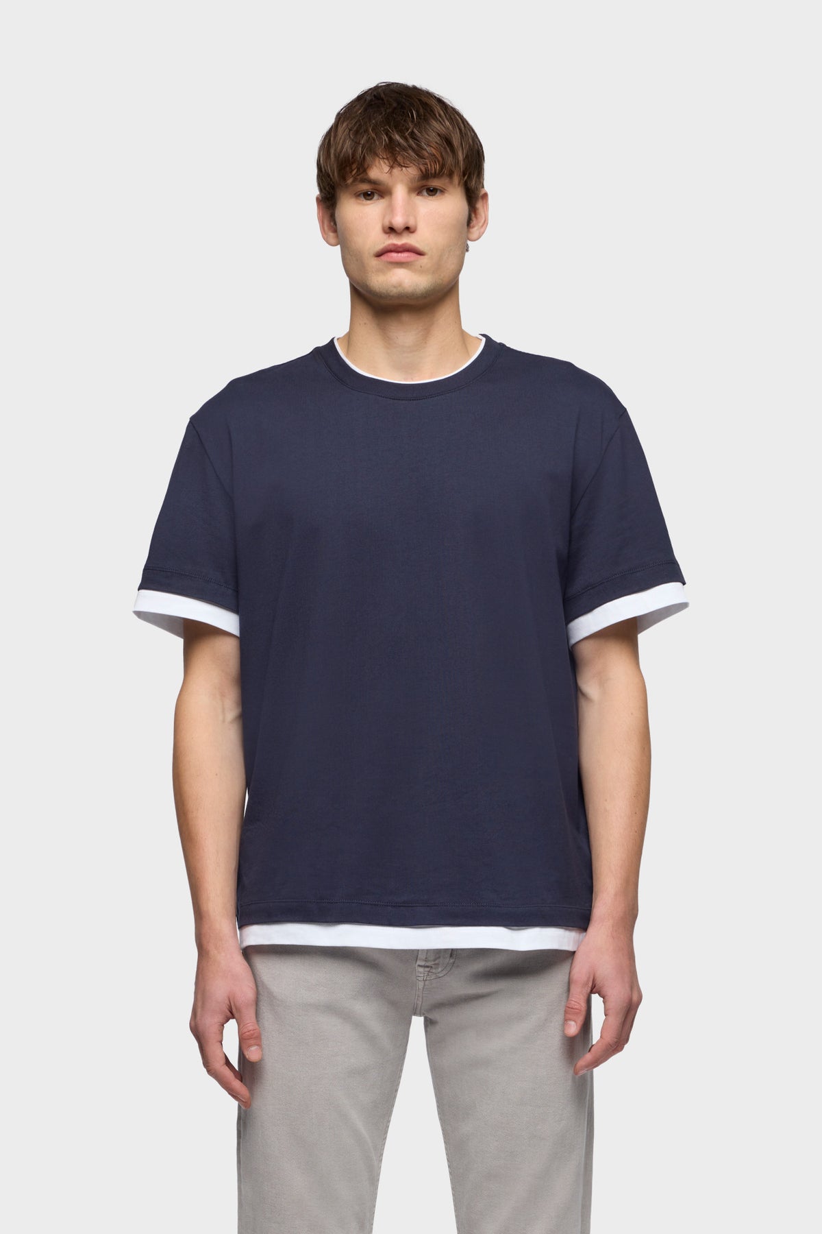 Playera Hombre Double Layer Tee | 7 for all mankind