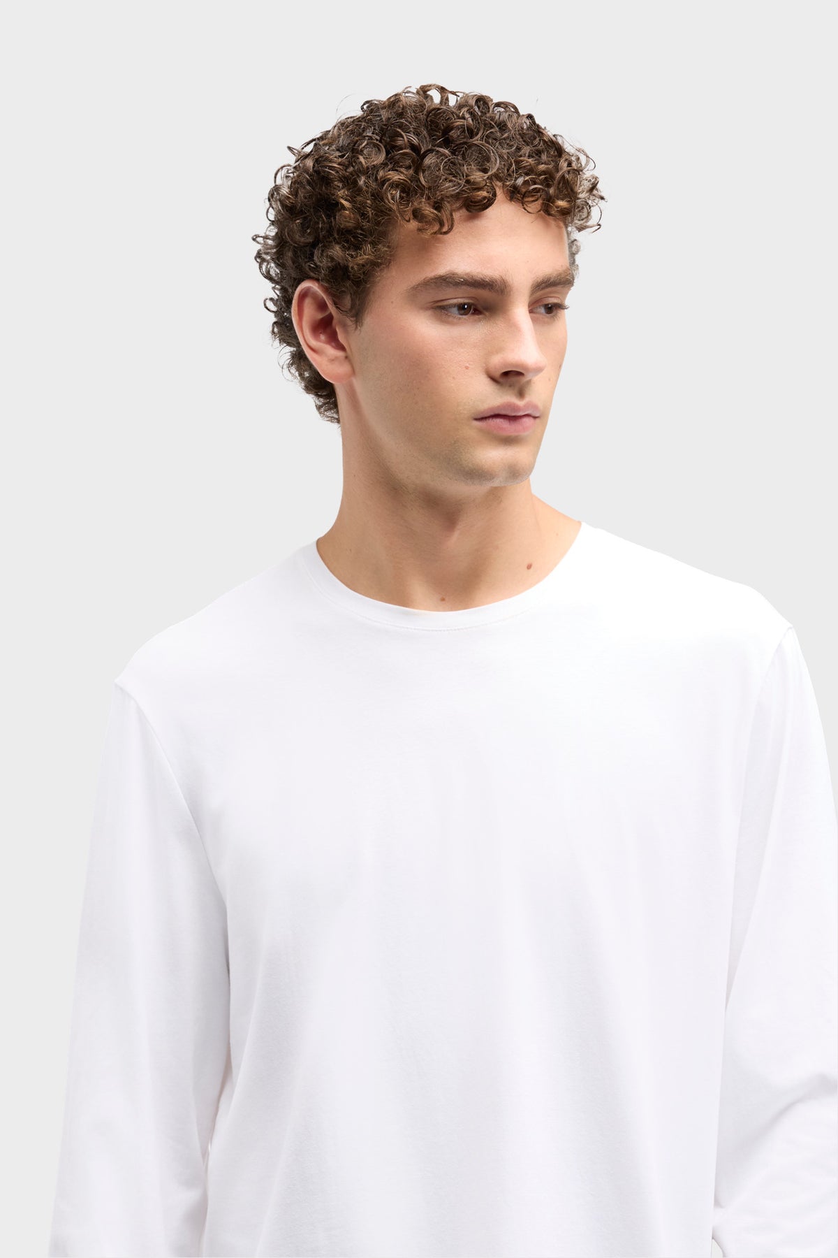 Playera Hombre Luxe Performance Long Sleeve Tee | 7 for all mankind