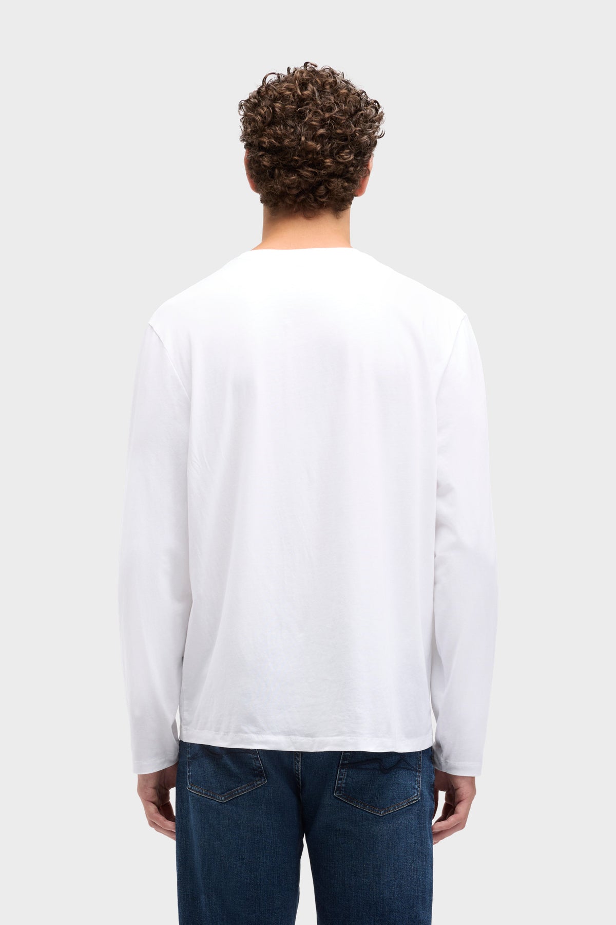 Playera Hombre Luxe Performance Long Sleeve Tee | 7 for all mankind