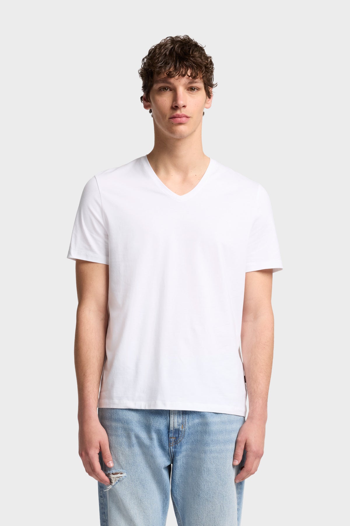 Playera Hombre Luxe Performance V-Neck Tee | 7 for all mankind