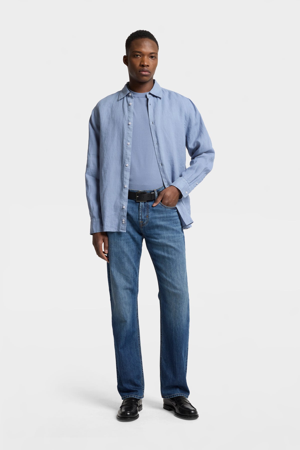 Camisa Hombre Classic Button Up Shirt | 7 for all mankind