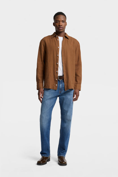 Camisa Hombre Classic Button Up Shirt | 7 for all mankind