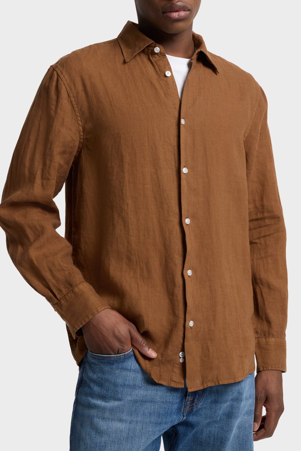 Camisa Hombre Classic Button Up Shirt | 7 for all mankind