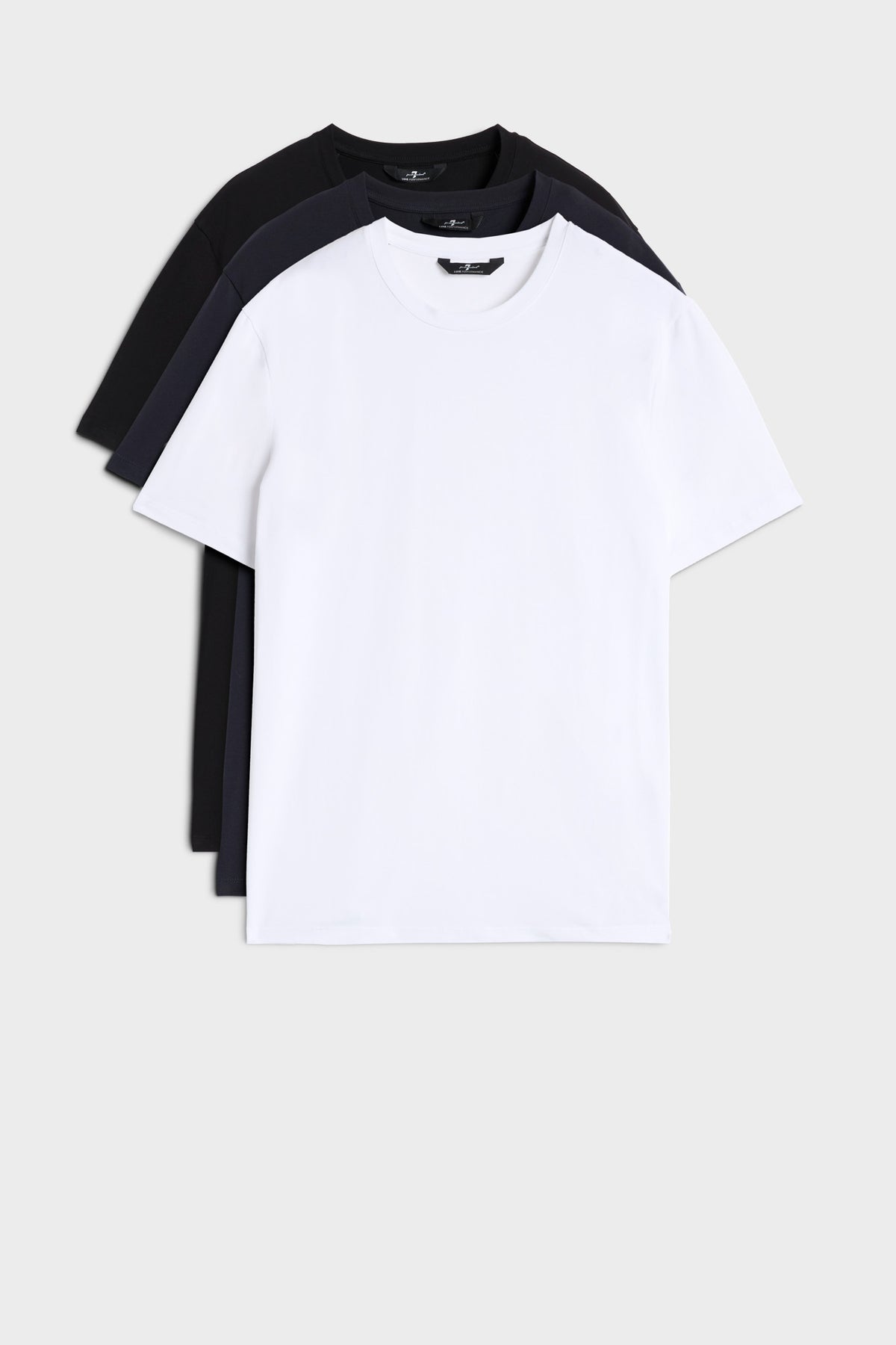 Playera Hombre 3 Pack Luxe Performance Tee | 7 for all mankind