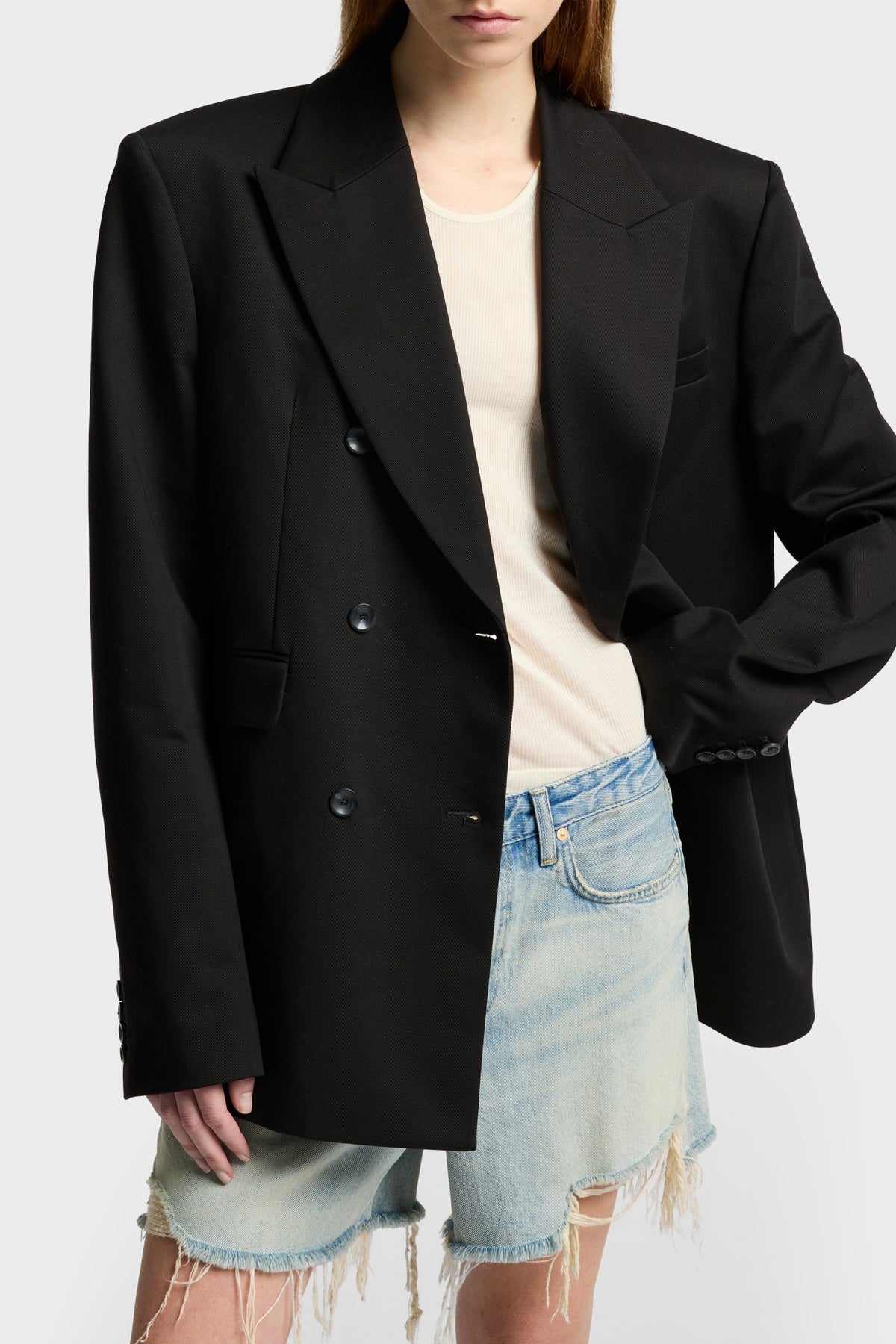 Saco Mujer Double Breasted Blazer | 7 for all mankind