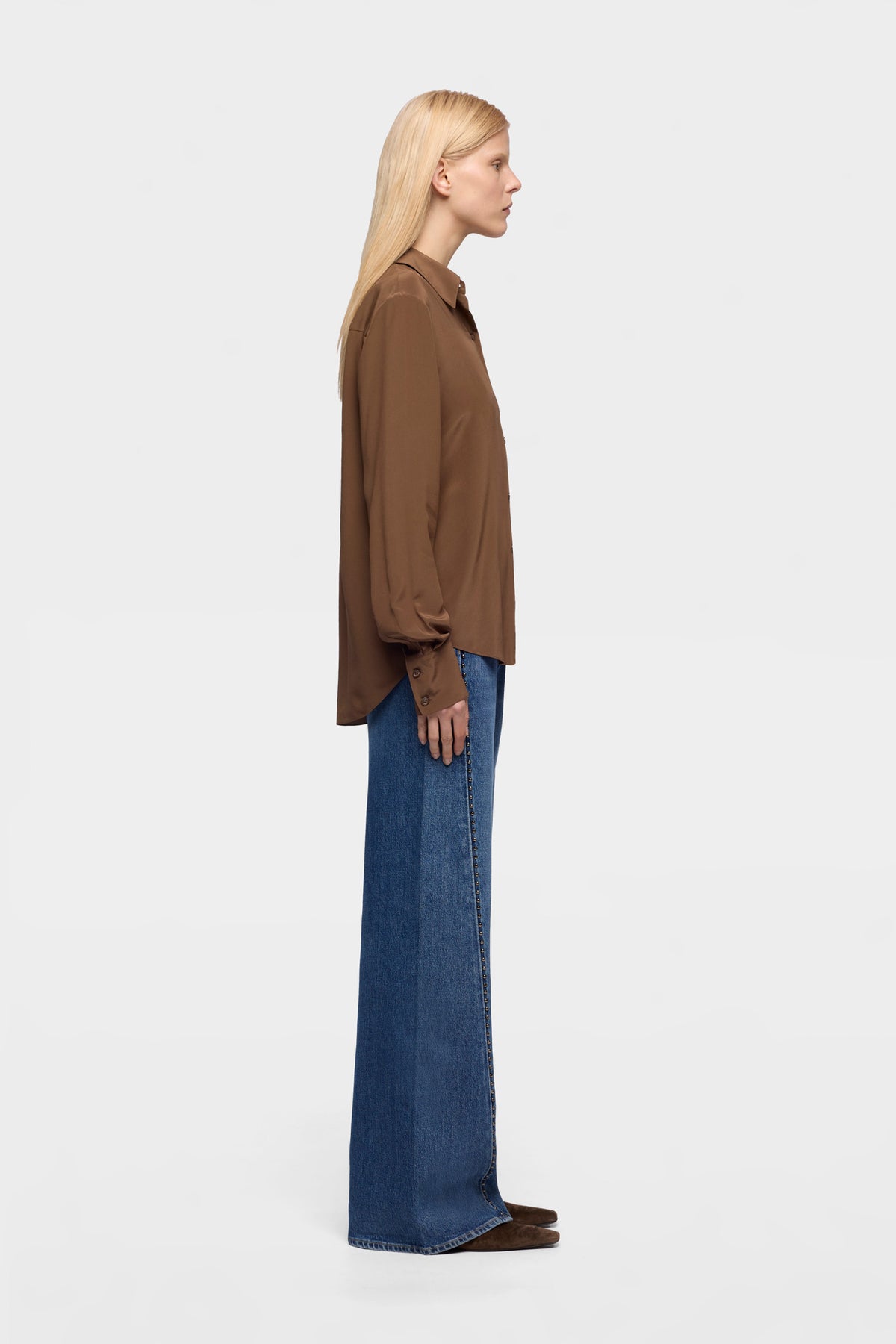 Blusa Mujer Long Sleeve Blouse | 7 for all mankind