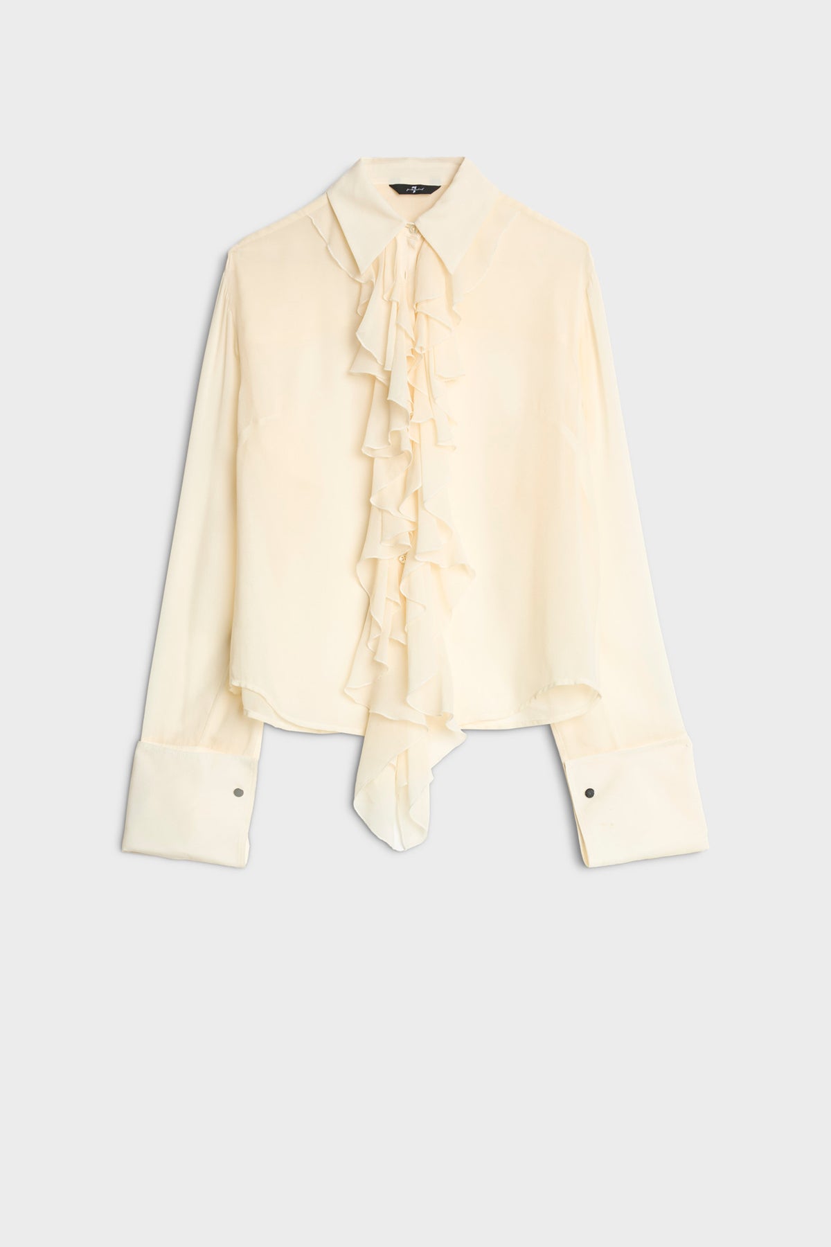 Blusa Mujer Ruffle Shirt | 7 for all mankind