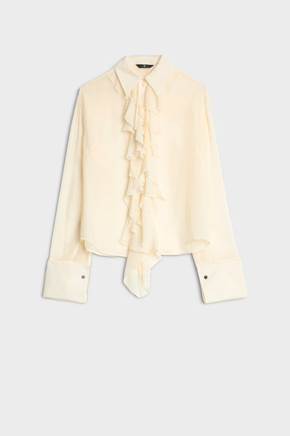 Blusa Mujer Ruffle Shirt | 7 for all mankind