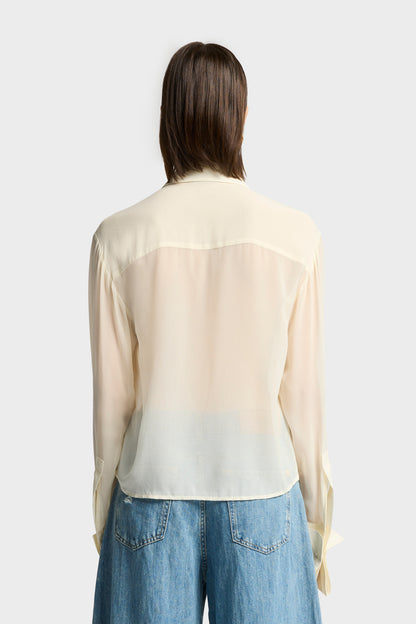 Blusa Mujer Ruffle Shirt | 7 for all mankind