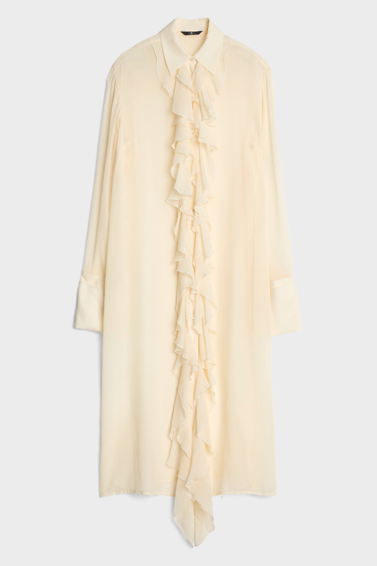 Blusa Mujer Ruffle Dress | 7 for all mankind