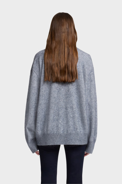 Suéter Mujer Blend Fuzzy Polo Sweater | 7 for all mankind