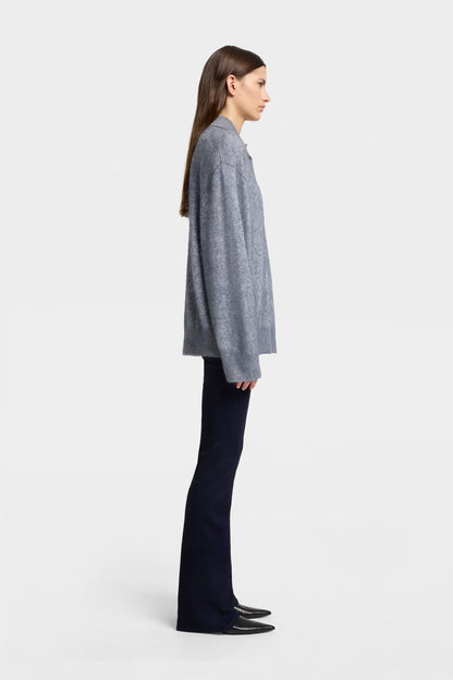 Suéter Mujer Blend Fuzzy Polo Sweater | 7 for all mankind