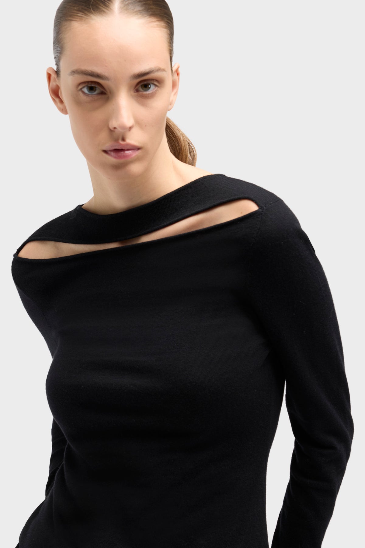 Suéter Mujer Blend Cutout Sweater | 7 for all mankind