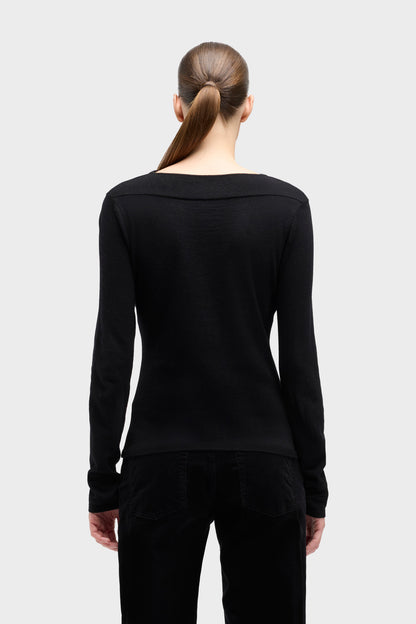 Suéter Mujer Blend Cutout Sweater | 7 for all mankind