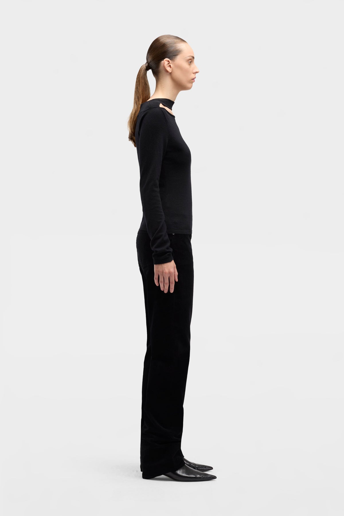 Suéter Mujer Blend Cutout Sweater | 7 for all mankind