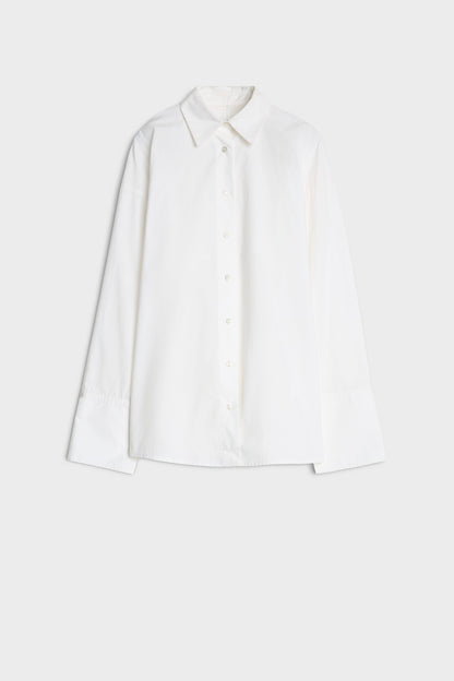 Blusa Mujer Open Back Poplin Shirt | 7 for all mankind