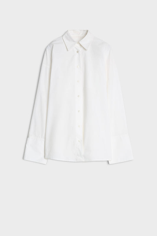 Blusa Mujer Open Back Poplin Shirt | 7 for all mankind