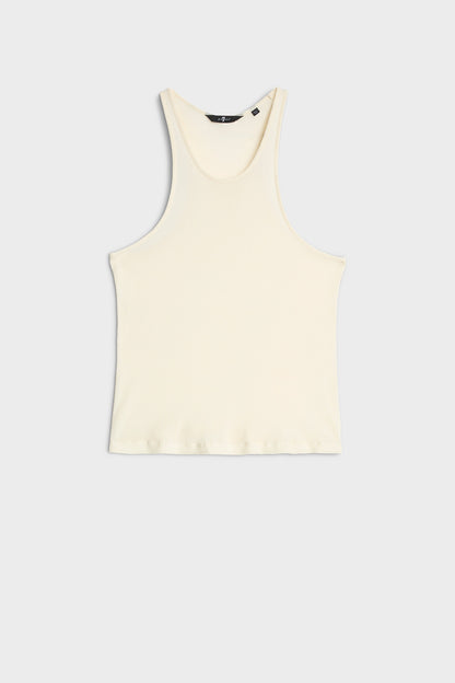 Top Deportivo Mujer Racer Front Tank | 7 for all mankind