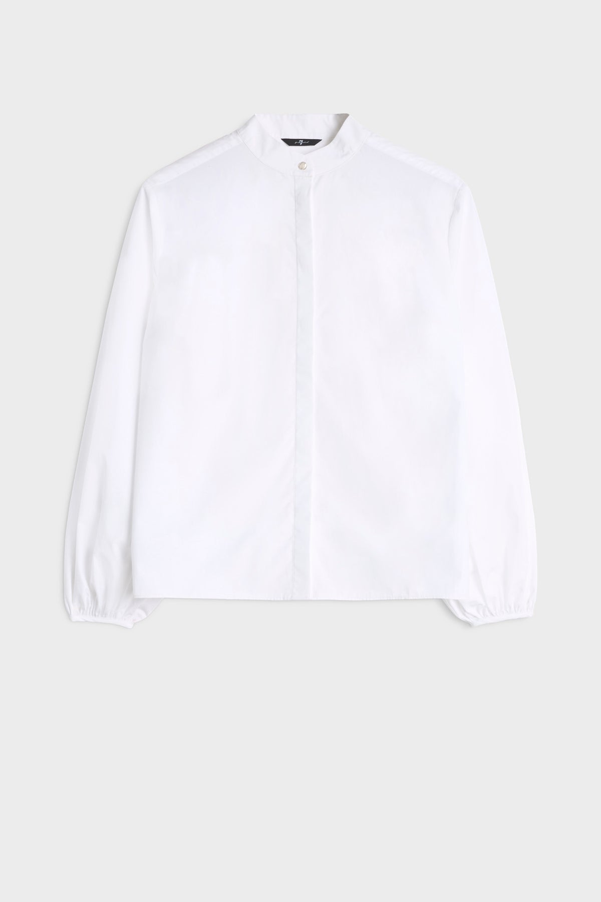 Blusa Mujer Poplin Balloon Sleeve Shirt | 7 for all mankind