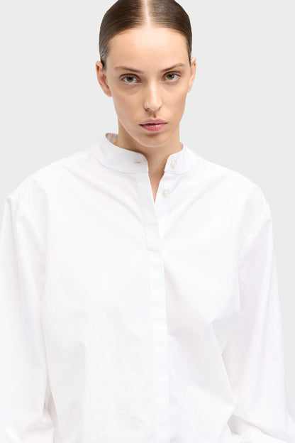 Blusa Mujer Poplin Balloon Sleeve Shirt | 7 for all mankind