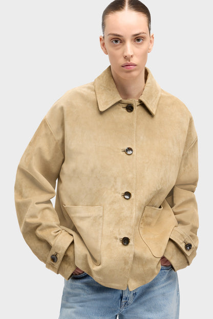 Chamarra Mujer Cropped Chore Jacket | 7 for all mankind