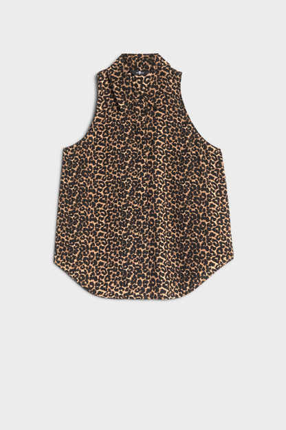 Blusa Mujer Sleeveless Button Down | 7 for all mankind