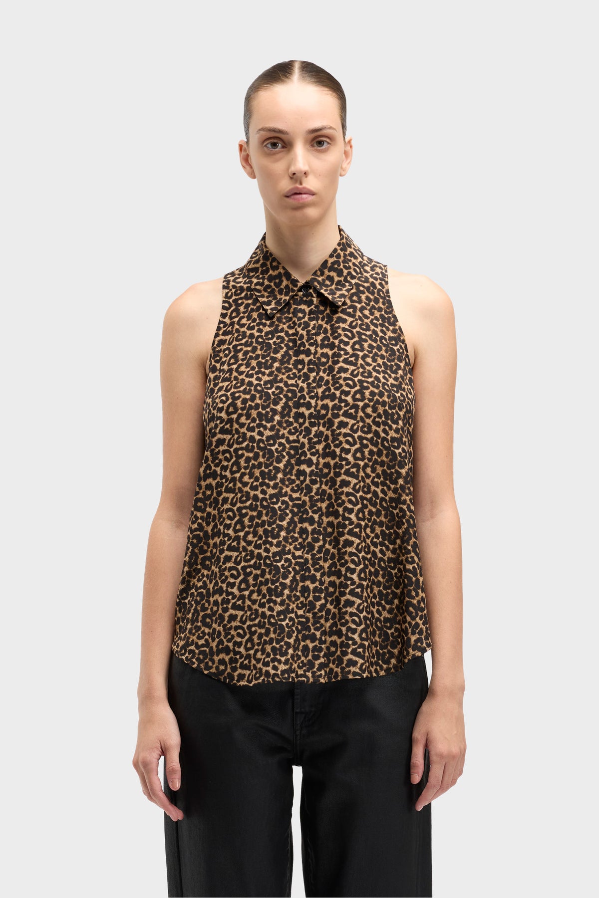 Blusa Mujer Sleeveless Button Down | 7 for all mankind