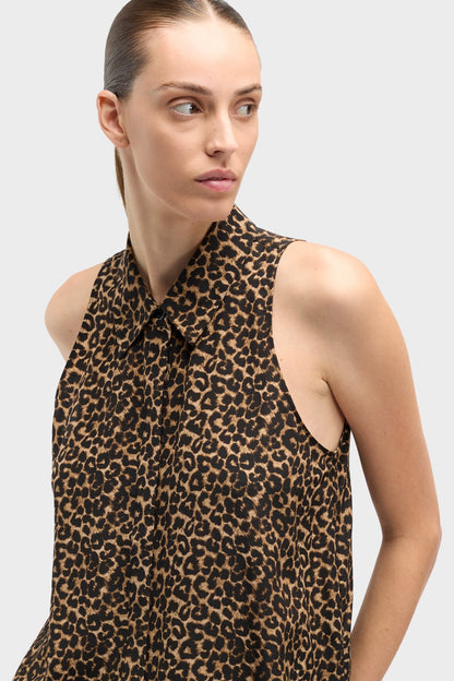 Blusa Mujer Sleeveless Button Down | 7 for all mankind