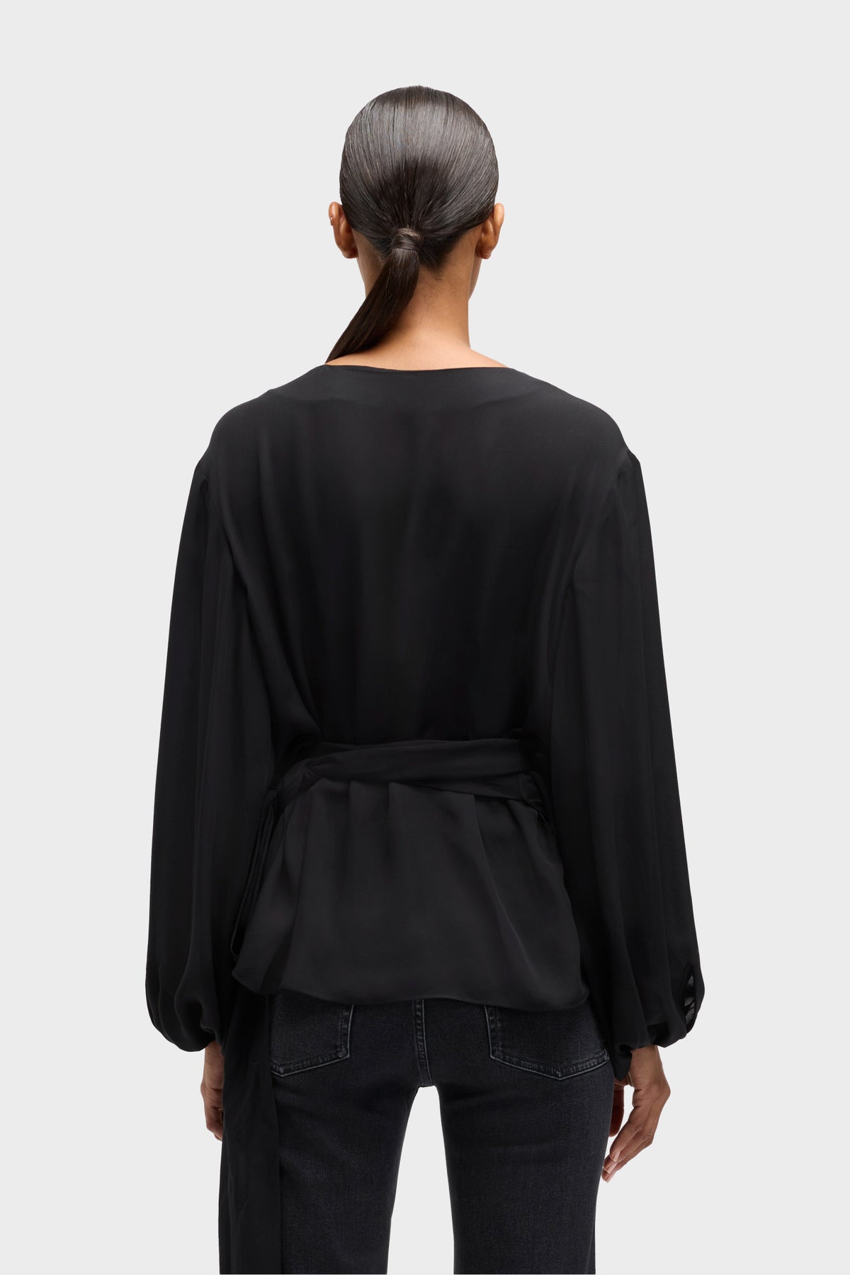 Blusa Mujer Wrap Blouse | 7 for all mankind