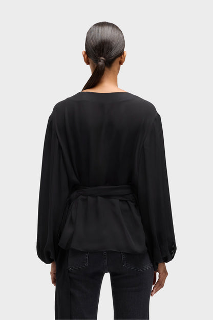 Blusa Mujer Wrap Blouse | 7 for all mankind