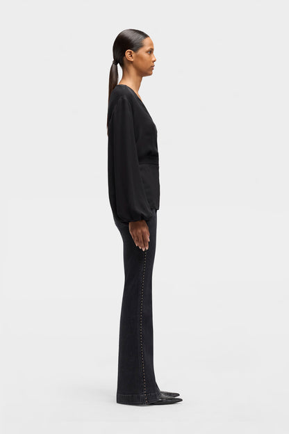 Blusa Mujer Wrap Blouse | 7 for all mankind