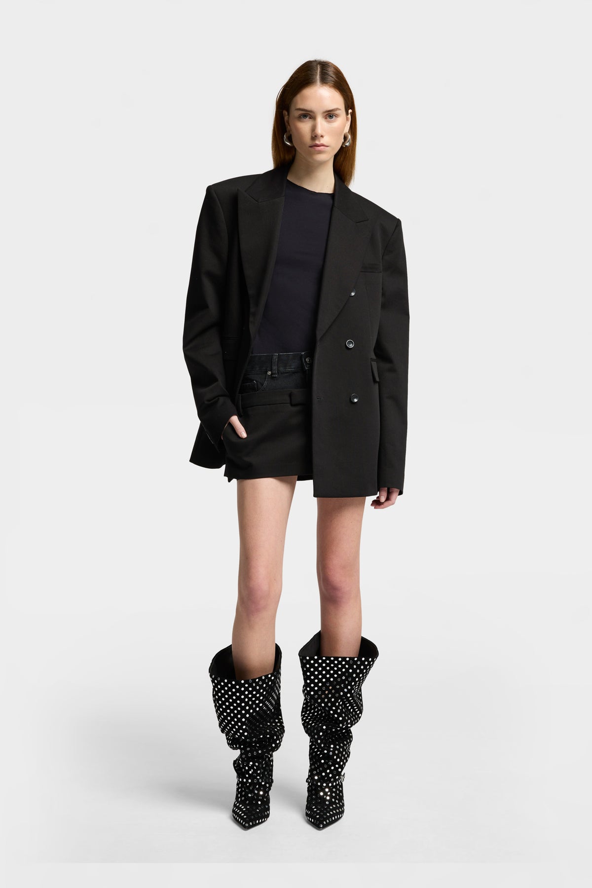 Falda Mujer Double Waist Skirt | 7 for all mankind