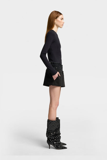 Falda Mujer Double Waist Skirt | 7 for all mankind