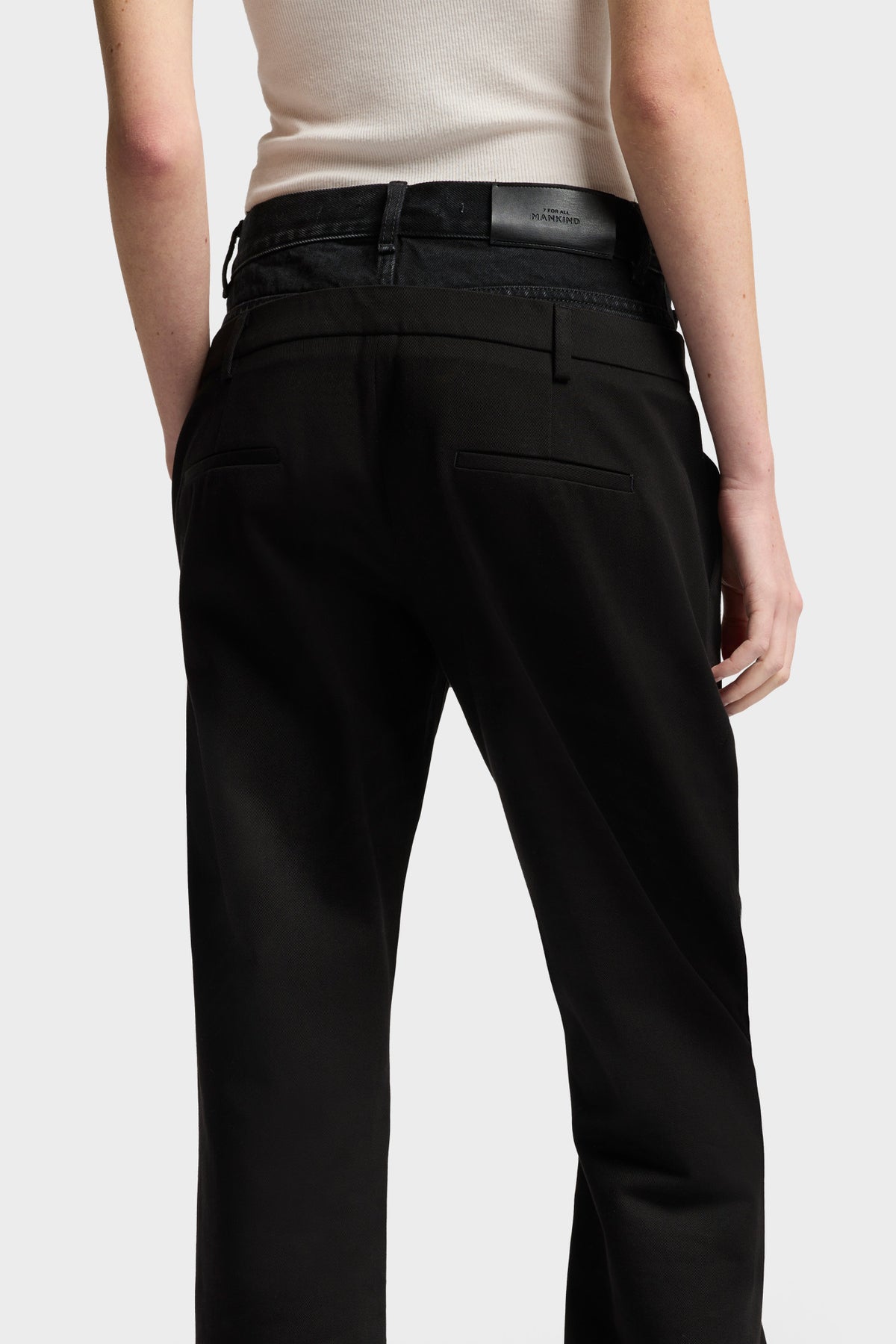 Pantalón Mujer Double Waist Trouser | 7 for all mankind