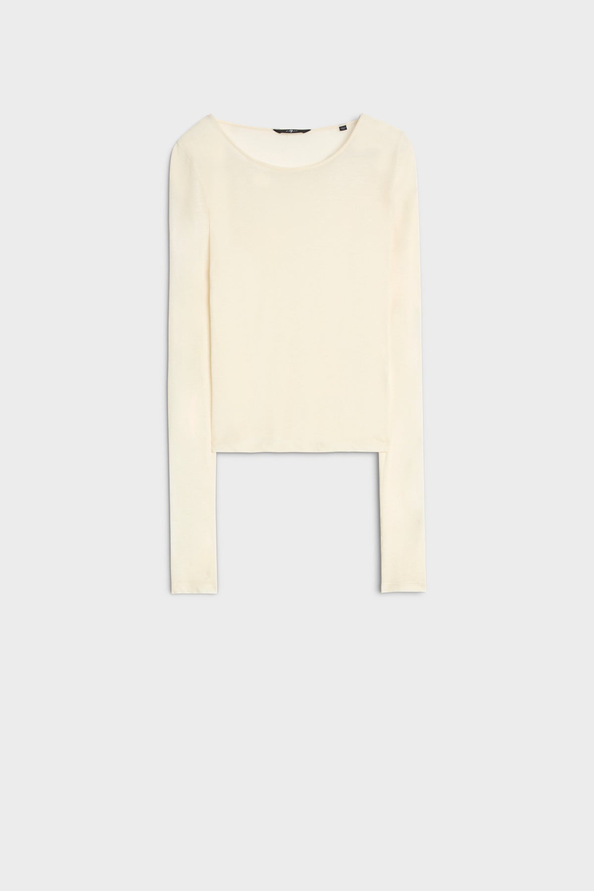 Playera Mujer Sheer Long Sleeve Tee | 7 for all mankind