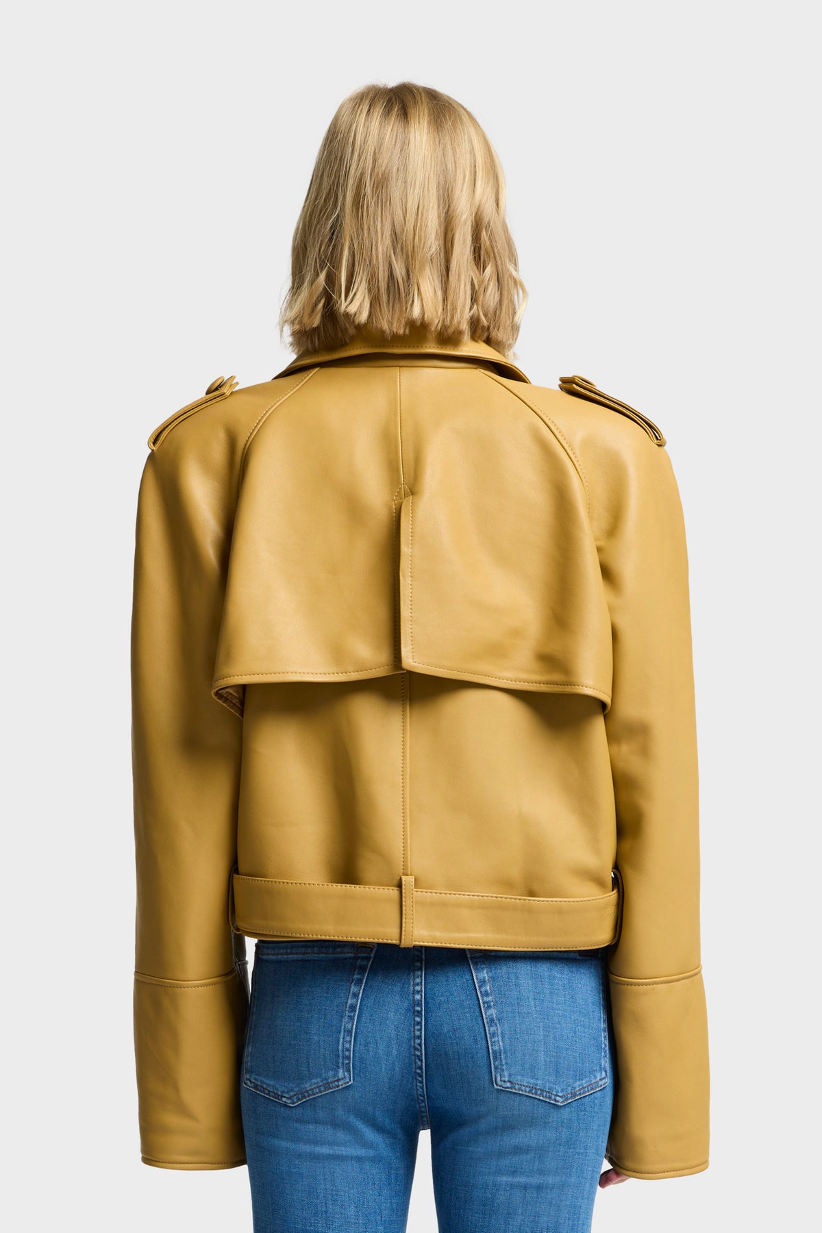 Chamarra Mujer Italian Cropped Moto Jacket | 7 for all mankind