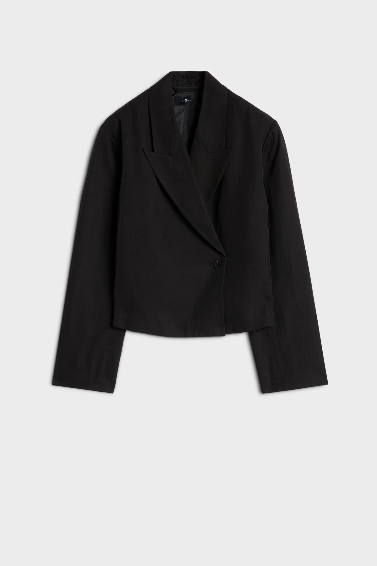 Saco Mujer Cropped Blend Blazer | 7 for all mankind