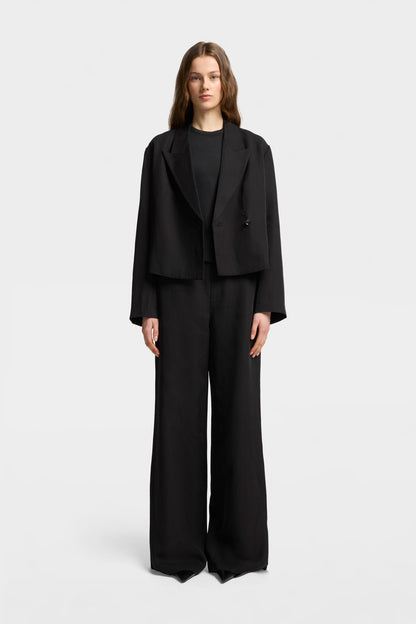 Saco Mujer Cropped Blend Blazer | 7 for all mankind